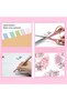 Pink Office Supplies Set, Stapler Tape Dispenser Desk Accessories for School - 2