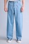 100% Cotton Wide Leg High Waist Long Jean Trousers H8319Ax26Sm - 3