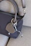 Daily Fabric Small Gray Women's Shoulder Bag En18 Boy15 - 5