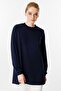 Ribbed Glittery Long Sleeve Undergarment Tunic - 2