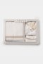 Baby Boy 100% Cotton 5-Piece Muslin Set with Blanket Newborn Hospital Release Zibin Set Boxed - 3