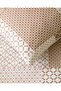 Chain Patch Easy-Iron Single Duvet Cover Set with Sheets 160X220 cm Orange - 5