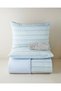 Geo Harmony Easy-Iron Double Duvet Cover Set with Sheets 200X220 cm Blue-Yellow