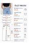 Uca Jean Trend High Waist Spanish Flare Women's Denim Pants - 9