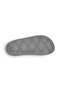 Elegance 7325 Double Buckle Silver Women's Slippers - 5