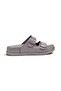 Elegance 7325 Double Buckle Silver Women's Slippers