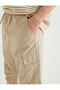 Parachute Trousers with Tie Waist and Cargo Pocket Detail - 5
