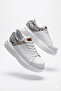 Sauerbergg high quality lace-up thick sole men's sneaker white