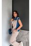 Women's Modal Set with Denim Trim - 3