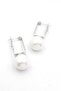 Pearl Earrings - White