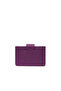 Purple Leather Unisex Card Holder - 3