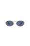 Mu52Yzvf/1V154 Sunglasses for Women - Rose Metal, Blue Lens, Uv400