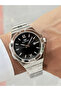 Silver Steel Cord Men's Wristwatch Clock F11653A-A2 3Atm Waterproof 2-Year Warranty Gift-Packed