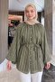 Birit Detailed Shirt Y0122 - Khaki - 2
