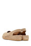 Women's Beige Suede Leather Espadrille Sandals 26Sfd205710 - 6