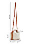 Women's Beige Long Strap Jean Mini Crossbody Bag 26Pbd29096F - 2