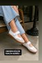 Full Anatomical Sports Ballerina Casual Shoes Classic Shoes Women's Ballerina Black White - 2