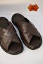 Kr.97 Anatomical Sole Inside and Outside Genuine Leather Men's Slippers - 8