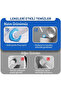 54 Pieces of Disposable Toilet Cleaning Replacement Sponge with Detergent, Replacement Head, Replacement Cartridge - 4