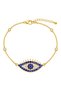 Diva Charm Evil Eye Beaded Bracelet