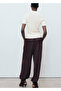 Short-Sleeved Polo Collar Sweater - 4