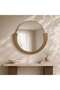 Nayelle Wall Mirror 108x103cm - Antique Gold