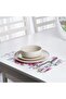 Florish S/4 Placemat Coaster Pink 43.5x28.2cm