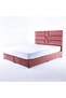 ELLIANA KING BED VELVET PINK 180X200 CM - 3