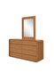 Ercoland Dresser With Mirror - Light Brown - 3
