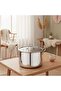 Splendor Triply Stainless Steel Cooking Pot With Lid Dia20cm -chrome - 3