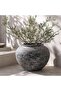 Capote Cement Pale Patina Mataka Vase 52x38cm - Brown