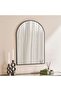 Usher Wall Mirror 60x90cm - Black