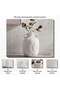 Miu Stoneware Vase With Two Handle 18.5x18.5x27.5cm - White - 6