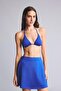 Regular Fit Pile Look Sax Blue Swim Shorts Z0670Az25Sm - 2