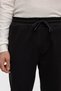 Siyah Regular Düz Jogger Pantolon - 8