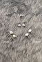 Women's 8-9 mm Real Pearl Steel Earrings Ce86-9 - 3