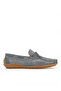 , Men's Genuine Leather Casual Shoes 1611064Z041 Gray - 4