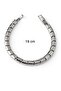 Xuping Silver Color Stone Cylinder Bracelet 19 cm Acr0316 - 2