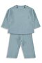 Teddy Bear Printed 6-18 Months Set - Blue 9-12 Months
