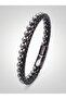 Hematite Natural Stone Leather Men's Premium Gift Bracelet 01855 - 4