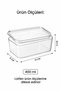 Queen Storage Box Set 7 Pieces – 6 Vacuum Storage Boxes |   Breakfast&Picnic&Jewelry&Bathroom Organizer - 9