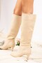Tan Women's Boots J749205302 - 4