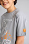 100% Cotton Regular Fit Crew Neck Printed Short Sleeve T-Shirt for Boys H4422A826Sm - 5