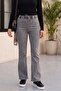 Spanish Leg Lace Detailed Jeans - Light Gray
