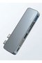 محول USB-C متعدد المنافذ - محطة إرساء متعددة الوظائف مع منافذ USB 3.0 و USB 2.0، وشحن سريع PD، وقارئ بطاقات SD و TF - 7