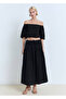 Cotton Blouse with Puffy Sleeves - 2
