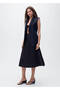 Pleated midi skirt - 2