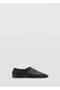 Flat Bottom Leather Shoes - 2