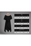 Women's Asymmetrical Cut Skirt Blouse Bottom Top Set - 6