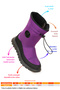 Noah Zippered Girl/Boy Snow Boots Shoes - 2